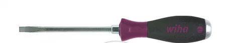 Wiha Wkrętak MicroFinish płaski z trzonem sześciokątnym na całej długości i masywnym kołpakiem stalowym 5,5 mm x 100 mm 5533055