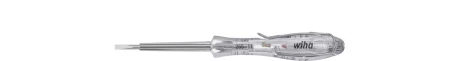 Wiha Próbnik napięcia SoftFinish jednobiegunowy, 110-250 V w blistrze 3,0 mm x 60 mm SB25511 35378
