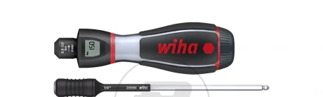 Wiha Wkrętak dynamometryczny iTorque z podziałką cyfrową 0,8-3,0 Nm, 7-26 in.Ibs, 4 mm 283521300 36887