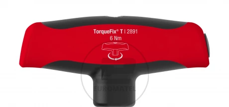 Wiha Wkrętak dynamometryczny z rękojeścią T TorqueFix T z ustawionym na stałe momentem dokręcania 6 Nm, 6 mm 289110600 29228