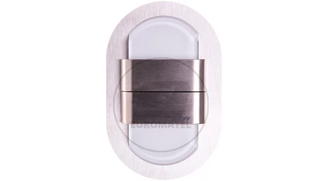 Oprawa LED 1,6W DUO RUEDA K(szlif) / W (biały) INOX IP56 MH-RDU-K-W-1-PL-00-01