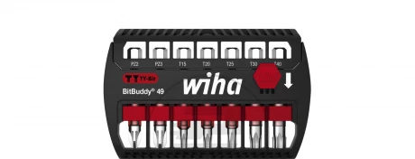 Wiha Zestaw bitów BitBuddy, bit TY 49 mm Pozidriv, TORX 7-cz. 1/4 w kasecie SB7946TY905 42118