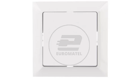 PREMIUM Przycisk zwierny /światło/ z podświetleniem biały WP-6 Pr/S