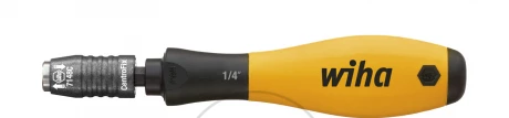 Wiha Wkrętak z uchwytem na bity SoftFinish ESD, blokowany mechanicznie 1/4 148 mm 387ESD1403501 32161