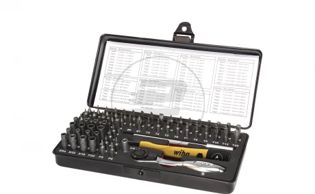 Wiha Bit Micro zestaw ESD mieszany 65-cz. 7000SK65ESD 39971