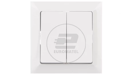 PREMIUM Łącznik podwójny biały WP-3 Pr