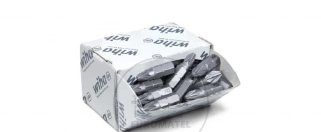Wiha Zestaw bitów Standard 25 mm Pozidriv (PZ2) 50-cz. 1/4 w dużym opakowaniu 7929005 08057