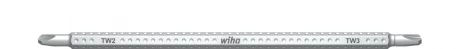 Wiha Wkrętak z trzonem wymiennym SYSTEM 6 Tri-Wing 1/4 TW0 - TW1 x 150 mm 284TW01 27637