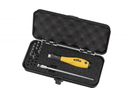 Wiha Bit zestaw SYSTEM 4 ESD mieszany 16-cz. 7000EB16ESD 33503