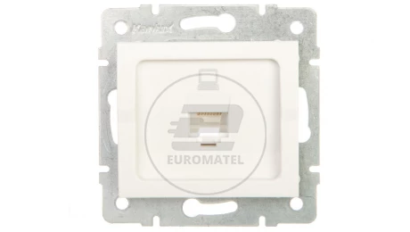LOGI Gniazdo komputerowe pojedyncze (RJ45Cat 5e Jack) Biały 021390002 25108