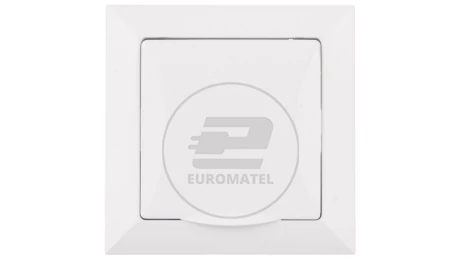OPAL Gniazdo pojedyncze z/u 16A 250V IP44 z klapką białe GPT-16 OpH