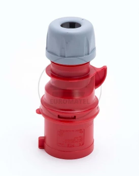 Wtyczka przenośna 32A 4P 400V 6h IP44