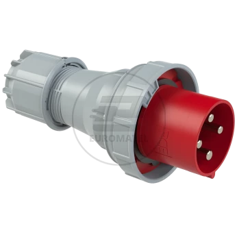 Wtyczka przenośna 125A 4P 400V czerwona IP67 POWER TWIST 044-6