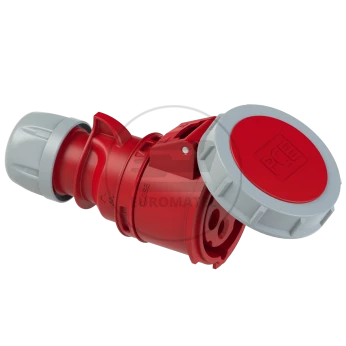 Gniazdo przenośne 16A 4P 400V czerwone IP67 SHARK 2142-6