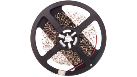 Taśma FLASH 3528 300 LED zimny biały 24W bez żelu 8mm rolka 5m LD-3528-300-20-ZB