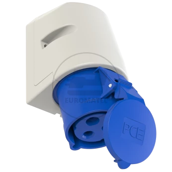 Gniazdo stałe 32A 3P 230V niebieskie IP44 123-6