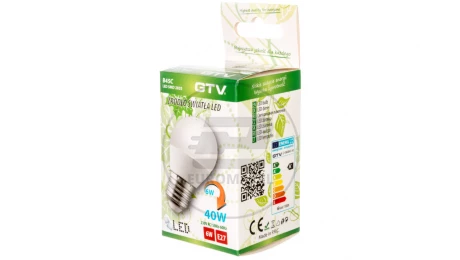 Żarówka LED E27 6W 470lm 3000K kulka LD-SMGB45C-60
