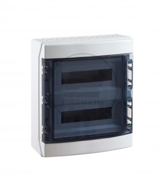 Rozdzielnica modułowa 2x18 uniwersalna /transparenta/ IP55 ECOLOGY CDN-36PT2F/RR
