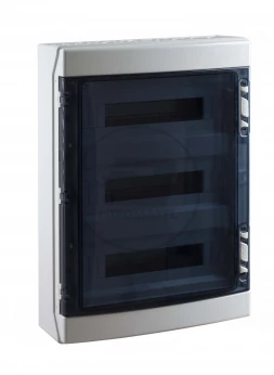 Rozdzielnica modułowa 3x18 uniwersalna /transparenta/ IP55 ECOLOGY CDN-54PT/RR