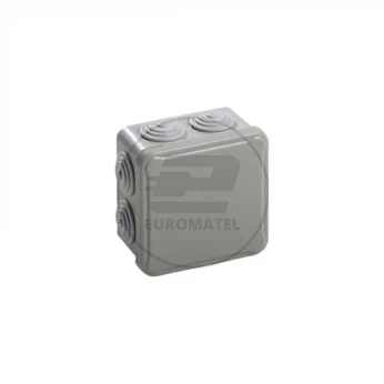 Puszka natynkowa LIGHT 88x88x52 7xM25 IP54 EP-088