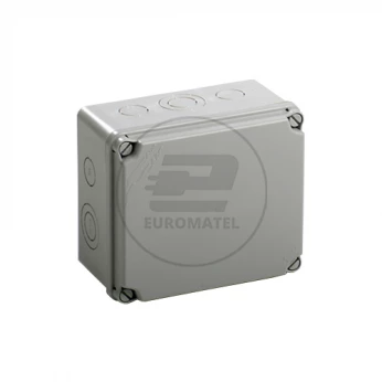 Puszka natynkowa LIGHT 175x151x95 bez dławnic 6xM25 4xM40 IP66/67 EX-171
