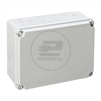 Puszka natynkowa LIGHT 241x180x96 bez dławnic 4xM25 6xM40 IP66/67 EX-231