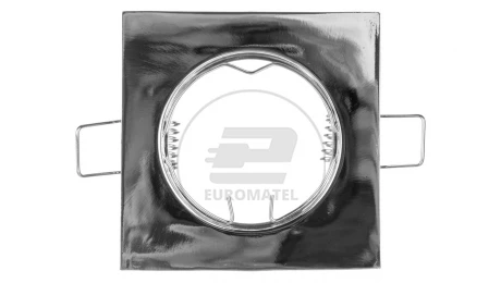 Oprawa punktowa PORTO odlew IP20 chrom kwadrat TYP DS10 OP-PROD4-01