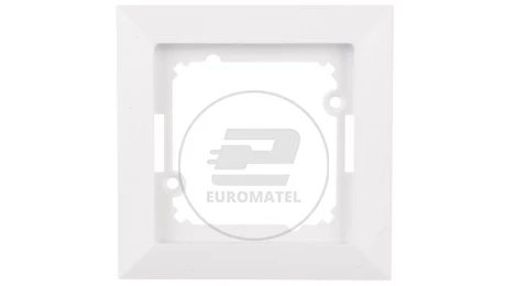 OPAL Ramka pojedyncza biała Ra-1Op