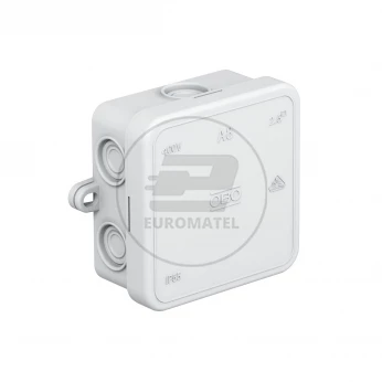 Puszka n/t odgałęźna 75x75x36mm IP55 A 8 jasnoszara 2000016