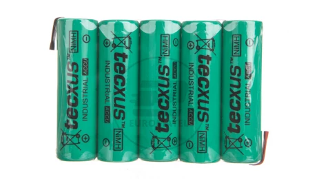Akumulator 5x Ni-MH HR6 / AA R2U 6V 800mAh /blaszki lutownicze/ 23798