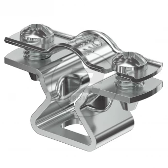 Obejma dystansowa VBS z otworem aluminium ASL 733 12 ALU 1362806 /25szt./