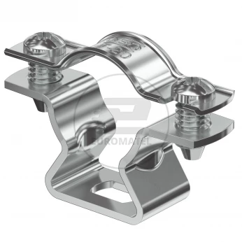 Obejma dystansowa VBS z otworem aluminium ASL 733 20 ALU 1362814 /25szt./