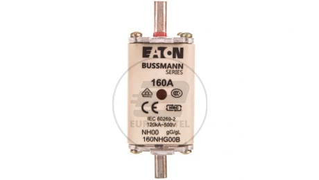 Wkładka bezpiecznikowa NH00 160A gL/gG 500V 160NHG00B