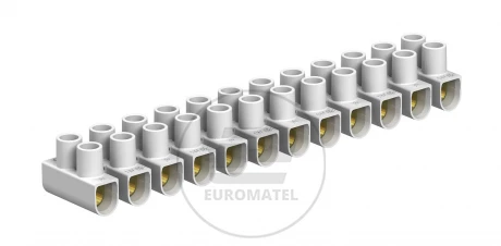 Złączka zaciskowa 12-torowa 4mm2 450V 32A bezhalogenowa biała 72 CE WS/EKL 0 S 2056070 /10szt./