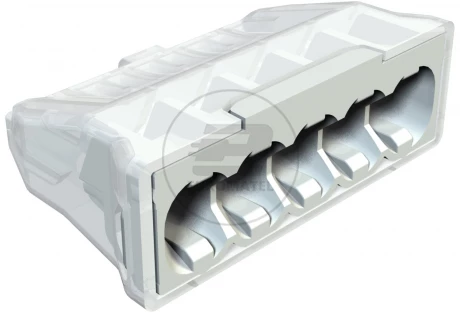 Szybkozłączka 5-torowa 0,5-2,5mm2 450V 24A jasnoszara 61 525 LGR 2054507 /100szt./