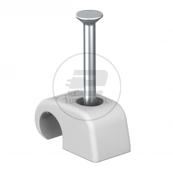 Uchwyt do kabli 7-12mm z gwoździem 2x25mm 2026 25 LGR 2228726 /100szt./