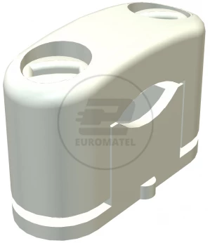 Uchwyt kablowy dociskowy /32-45mm/ 3083 LGR 2124459 /20szt./