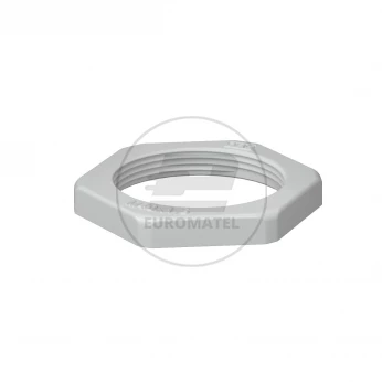 Nakrętka poliamidowa M40 jasnoszara 116 M40 LGR PA 2048957 /25szt./