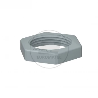 Nakrętka poliamidowa M25 srebrnoszara 116 M25 SGR PA 2048787 /100szt./