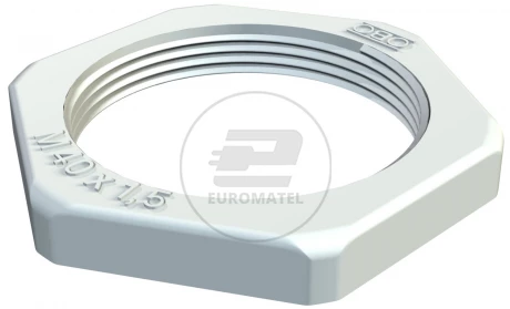 Nakrętka poliamidowa M40 srebrnoszara 116 M40 SGR PA 2048809 /25szt./