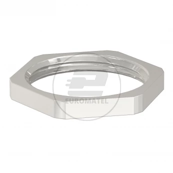 Nakrętka mosiężna M40 niklowana 169 MS M40 2091666 /50szt./