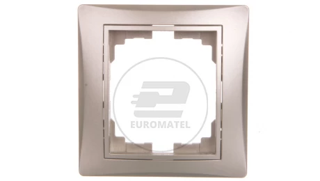 DOMO Ramka pojedyncza pozioma Szampański 011460050 25057