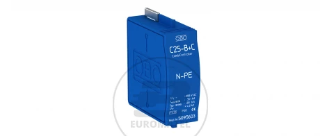 Wkładka iskiernika sumacyjnego C Typ 2 25-B+C N/PE 30kA 1,2kV C 25-B+C 0 5095603