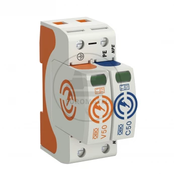 Ogranicznik przepięć B+C Typ 1+2 1P+N 12,5kA 150V V50-1+NPE-150 5093452