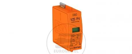 Wkładka PV ogranicznika przepięć B+C Typ 1+2 1P 30kA 1,5kV 450V DC V25-B+C Typ 1+20-450PV 5097065