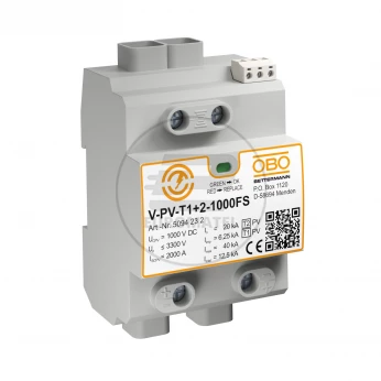 Ogranicznik przepięć PV 1000V DC B+C Typ 1+2 V-PV-T1+2-1000FS 5094232