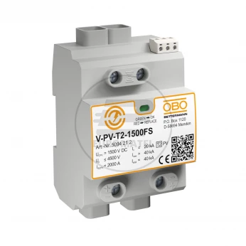 Ogranicznik przepięć PV 1500V DC Typ 2 V-PV-T2-1500FS 5094212