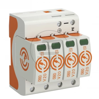 Ogranicznik przepięć C Typ 2 4P 20kA 280V V20-4-280 5095164