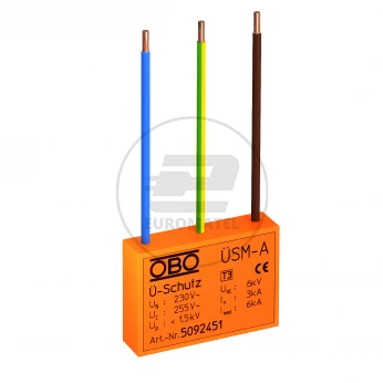 Ogranicznik przepięć D Typ 3 (kapsułka do puszki i gniazda) 3kA 1,3kV USM-A 5092451