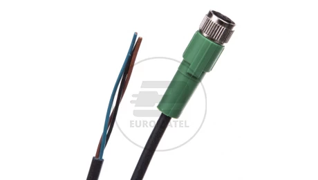 Kabel czujnika urządzenia wykonawczego prosty M8 1,5m SAC-3P- 1,5-PUR/M 8FS 1669712